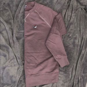 mauve fila sweatshirt